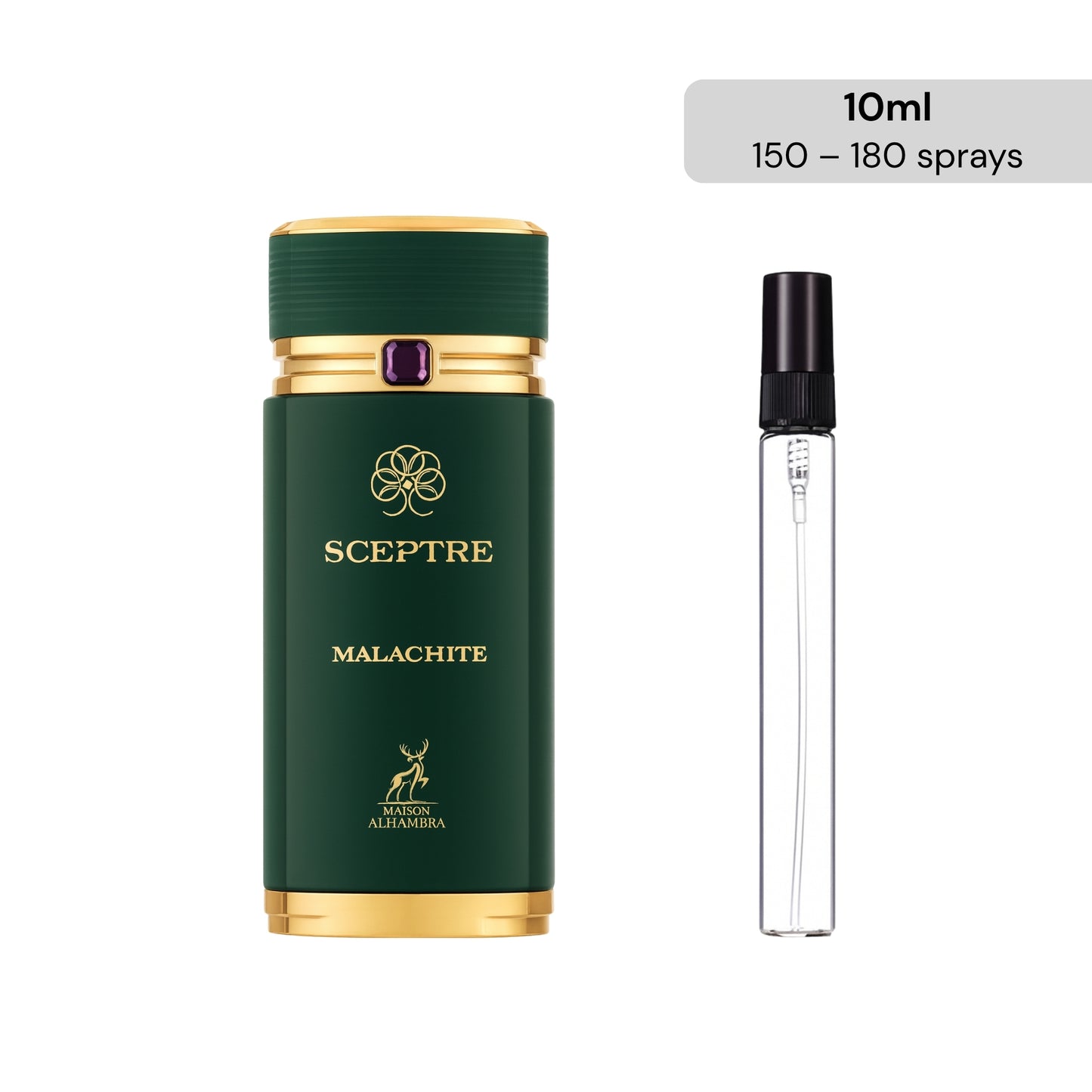 Sceptre Malachite - MAISON ALHAMBRA