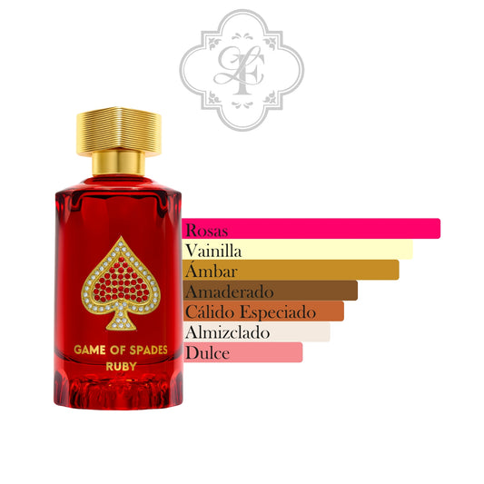 Game of Spades Rouge - JO MILANO PARIS